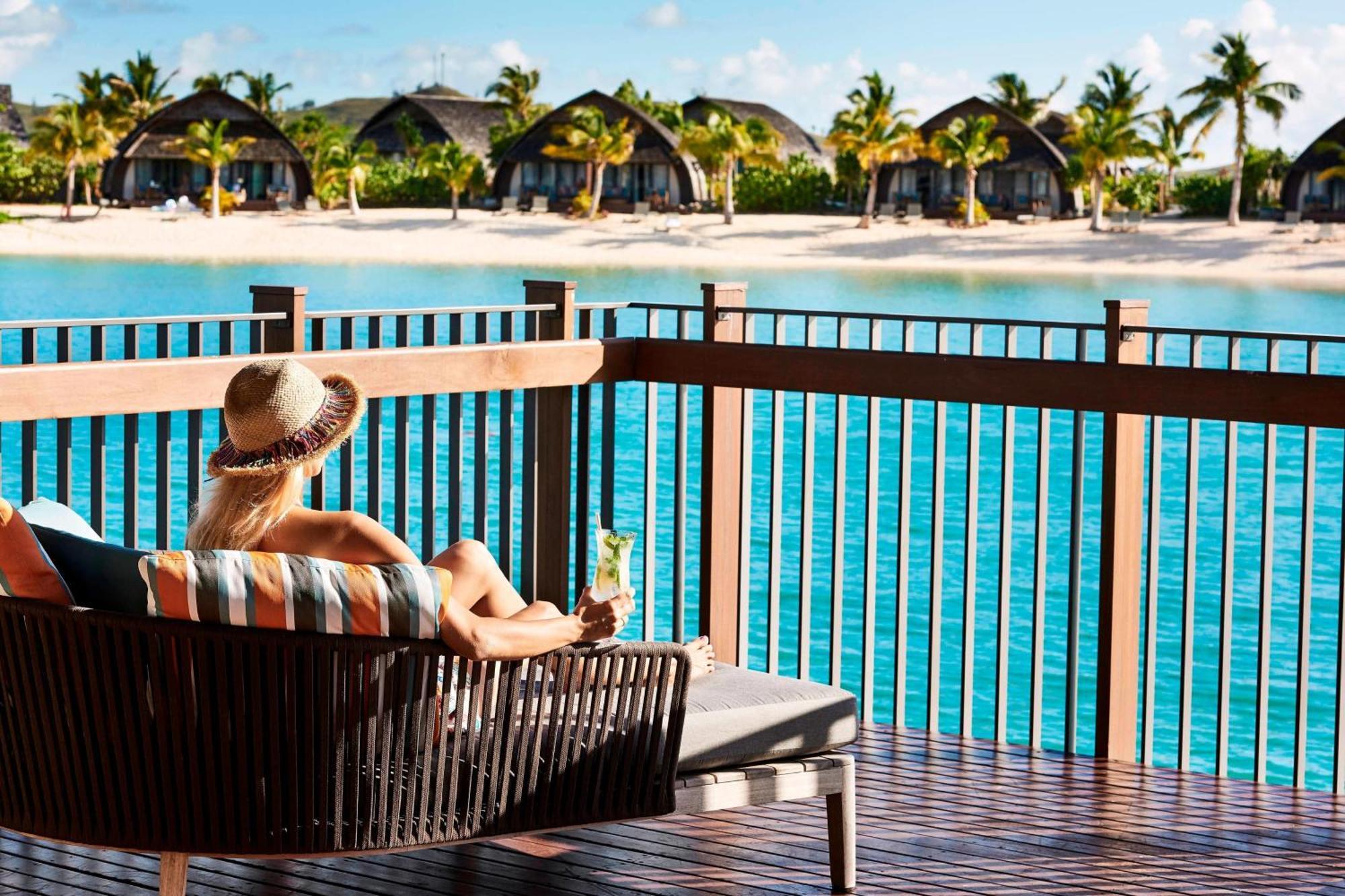 منتجع فيجي ماريوت مومي بييه Momi المظهر الخارجي الصورة A view of the beach from the resort