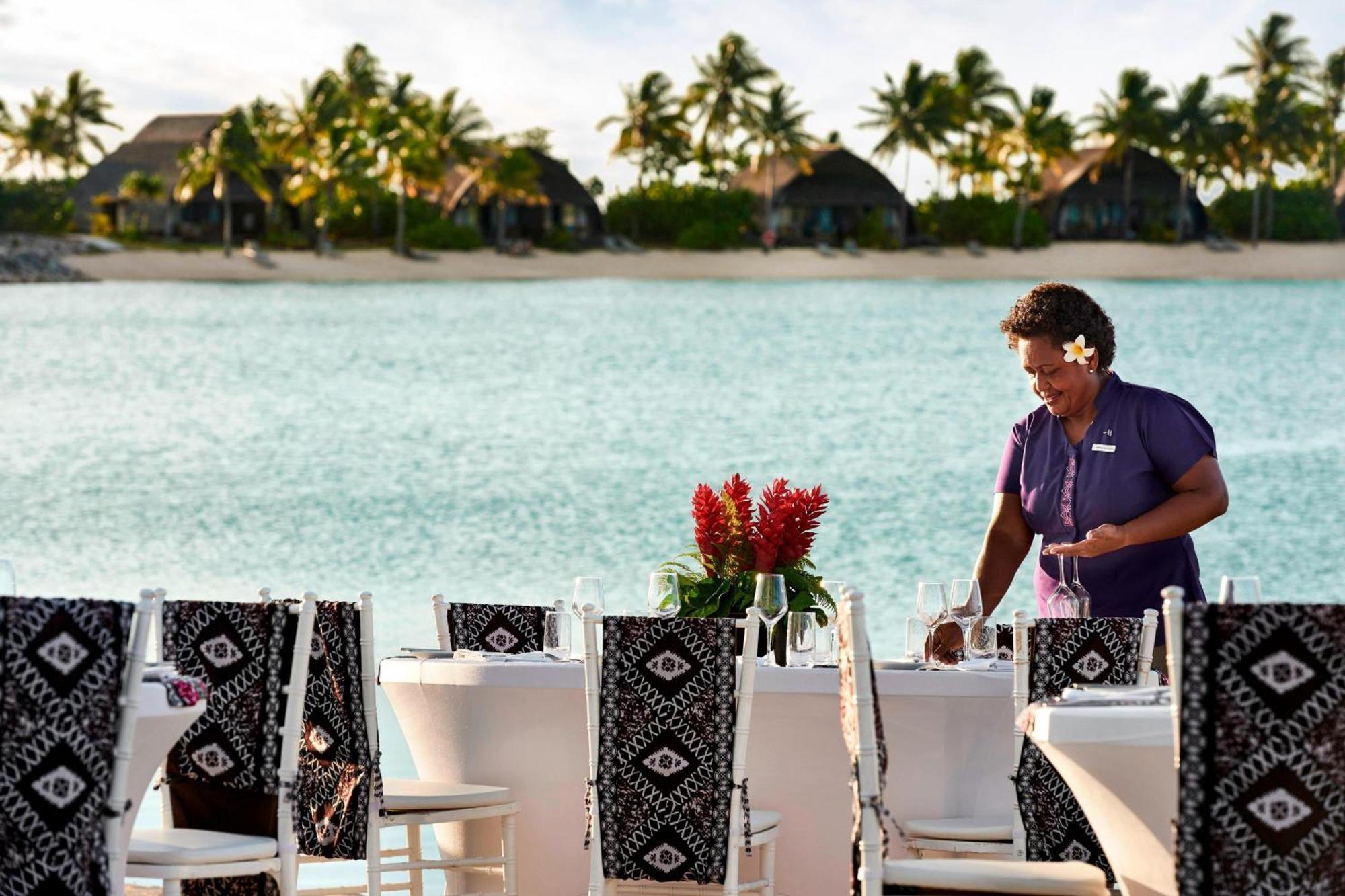 منتجع فيجي ماريوت مومي بييه Momi المظهر الخارجي الصورة A restaurant at the resort