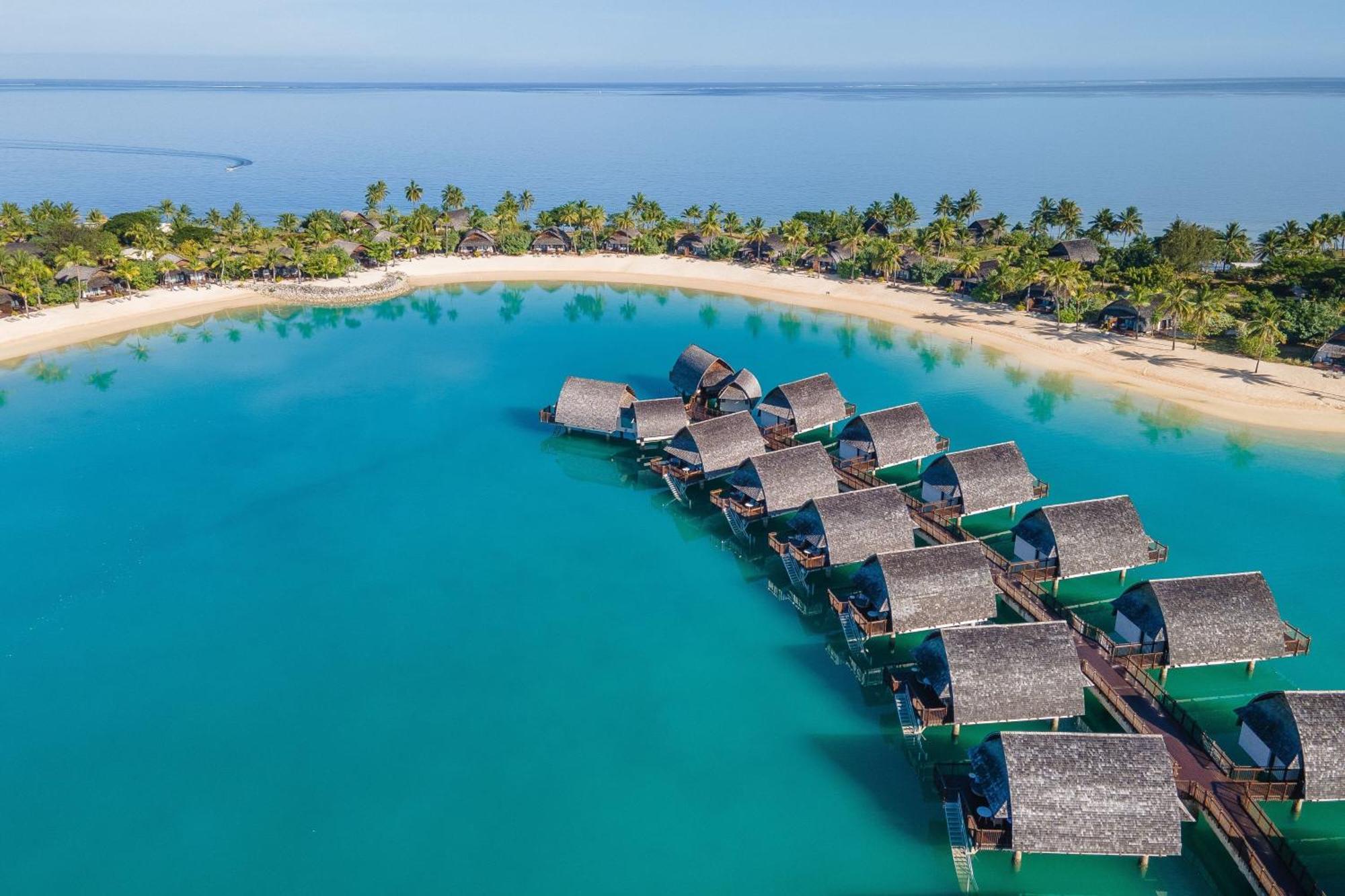 منتجع فيجي ماريوت مومي بييه Momi المظهر الخارجي الصورة Aerial view of the resort